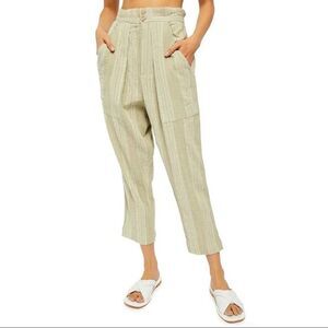 Free People 100% Cotton Semi Sweet Cropped Pants